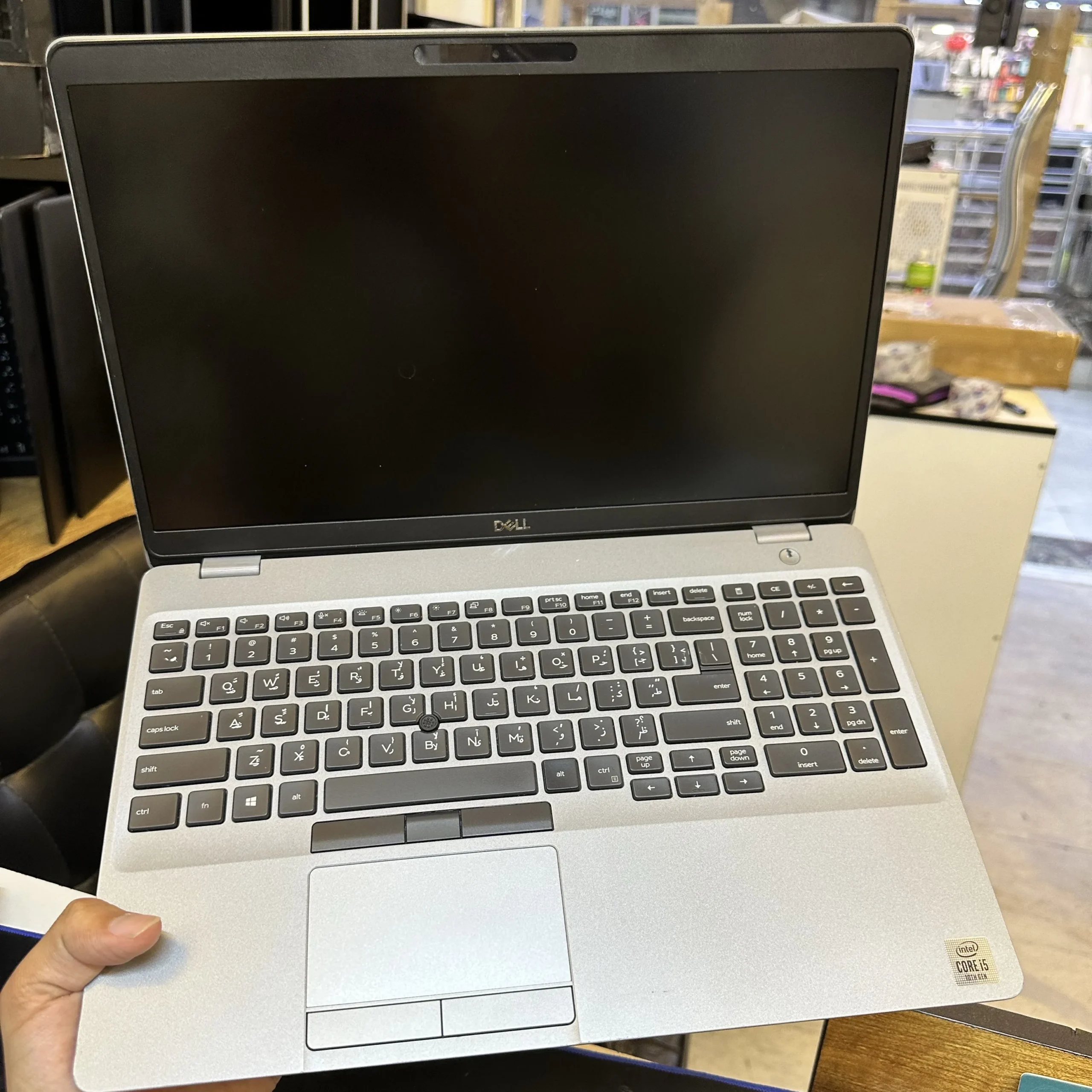 DELL E5510 ci5 10th H ram 16 ssd 512 VGA 4G 15.6