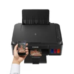 ⁦Canon PIXMA G3410 Wi-Fi, Inkjet Color All-in-One Printer, printing from smart devices⁩ - الصورة ⁦3⁩