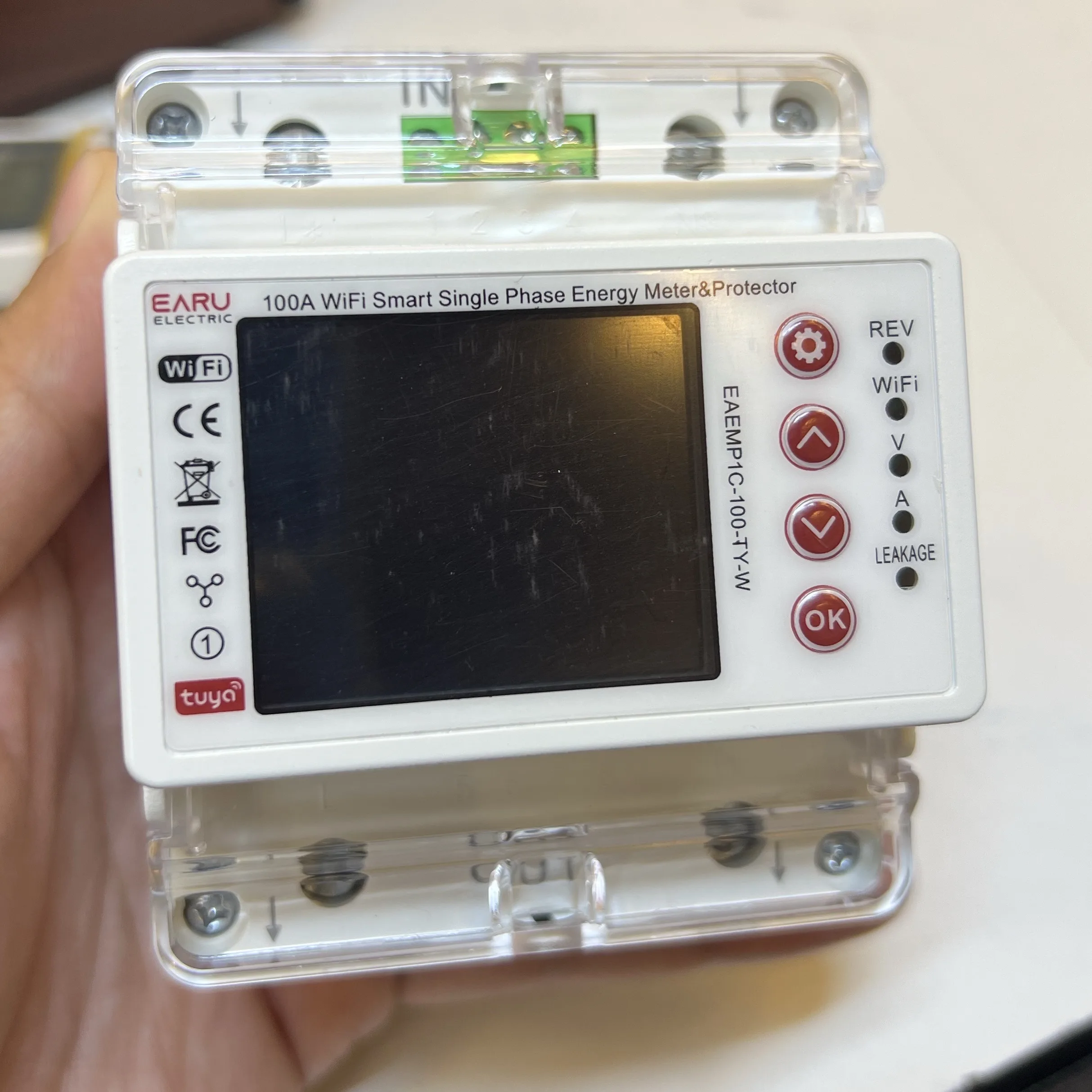 ⚡ جهاز حماية ومراقبة كهرباء ثلاثي (3 Phase Smart Energy Protector)