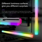 ⁦COOLMOON F300 Aluminum LIGHT STRIP LED 5V ARGB⁩ - الصورة ⁦3⁩
