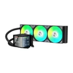 ⁦Tryx Panorama 360mm ARGB AIO Liquid Cooler - Black⁩ - الصورة ⁦3⁩