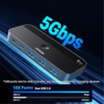 UGREEN UG-25098 USB-C Computer Sharing Switch 2-in-4 Out Hub - Image 3