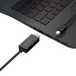 ⁦ORICO Mini DP to HDMI HD Adapter Cable - XD-MDTH4-30-BK⁩ - الصورة ⁦3⁩