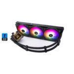 ⁦Thermalright Frozen Warframe 360 ARGB ARGB Liquid CPU Cooler - Black⁩ - الصورة ⁦4⁩