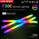 ⁦COOLMOON F300 Aluminum LIGHT STRIP LED 5V ARGB⁩ - الصورة ⁦2⁩