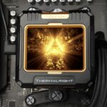 ⁦Thermalright Frozen Warframe 360 ARGB ARGB Liquid CPU Cooler - Black⁩ - الصورة ⁦5⁩