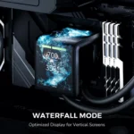 ⁦Tryx Panorama 360mm ARGB AIO Liquid Cooler - Black⁩ - الصورة ⁦5⁩