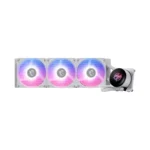 MSI MPG CoreLiquid P13 360 AIO Liquid Cooler with LCD Screen - White - Image 3