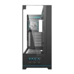 ⁦DarkFlash DY450L Pro ATX Tempered Glass Gaming Case (With 1 Pre-Installed ARGB Fan) – Black⁩ - الصورة ⁦3⁩