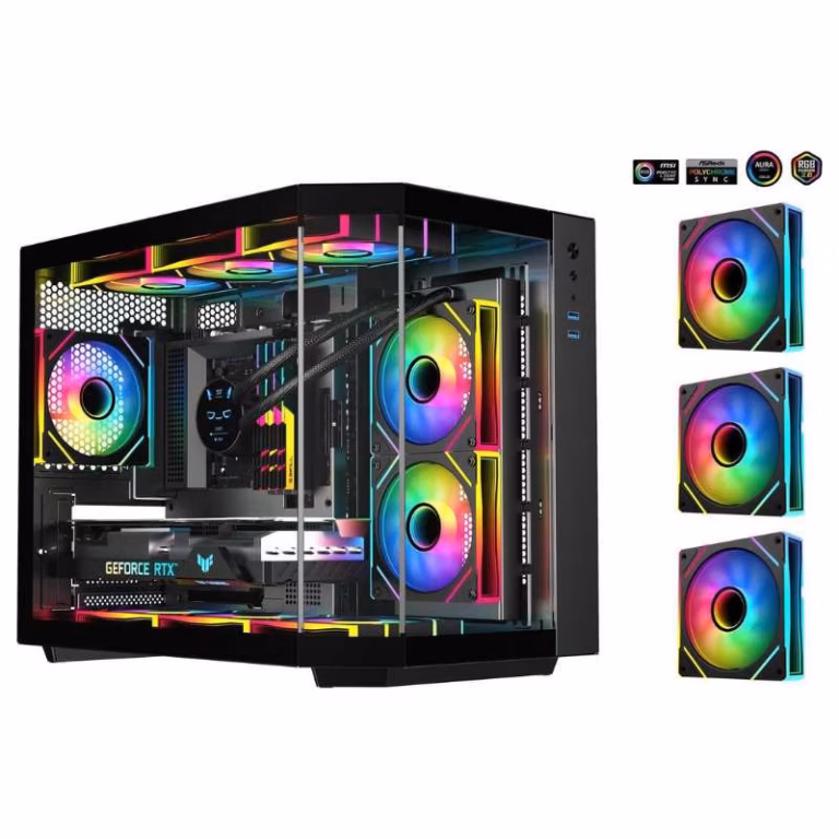 SAMA Neview 2771M MATX Gaming Case - ARGB Fan