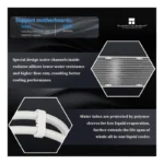 ⁦Thermalright Trofeo Vision 360 ARGB Liquid Cooler – White⁩ - الصورة ⁦3⁩